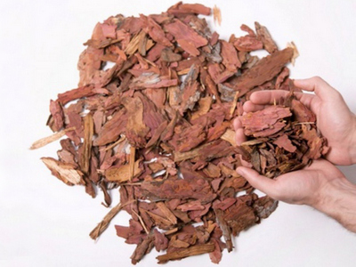 Кора сибирской лиственницы средняя 2-5 см