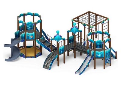 Детская игровая площадка Царь Тритон-4