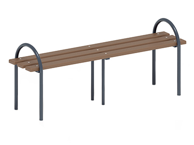 Скамья с поручнем Основательность-4