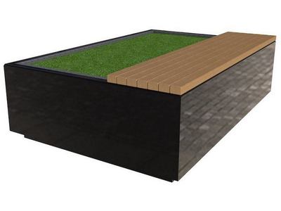 Цветочница с лавочкой Кипрей 2