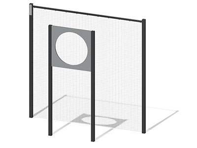 Мишень на стойках Стальной ориентир