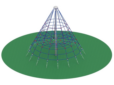 Игровая сетка Гримпи 2 (на резиновое покрытие)
