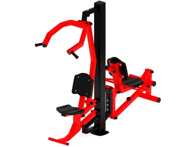 Уличный тренажер Верхняя тяга + флекс Тренировка 3