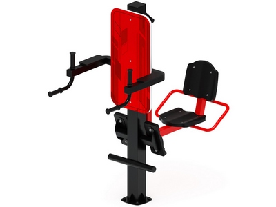 Уличный тренажер Жим ногами + Брусья Тренинг 19