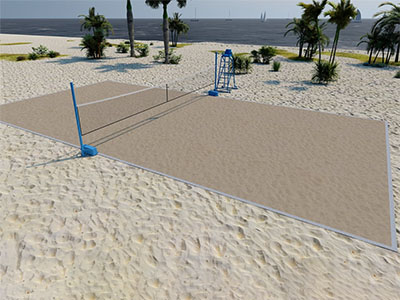 Готовая спортивная площадка для улицы TORUDA P-2