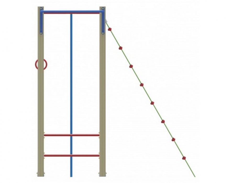 Спорткомплекс для улицы ДСК 04190 - вид 2