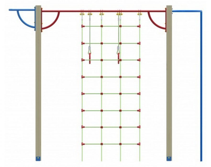 Спорткомплекс для улицы ДСК 04190 - вид 2