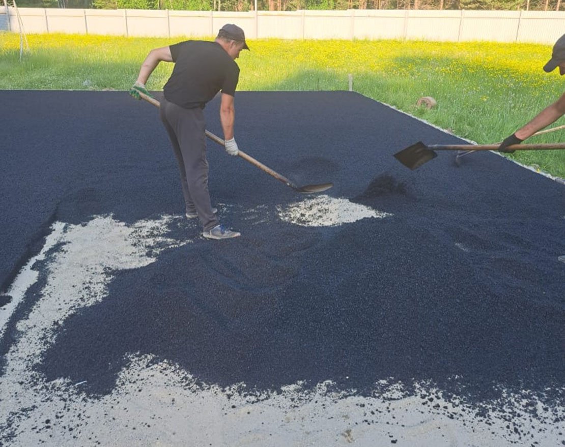 Асфальтирование поверхности - вид 2