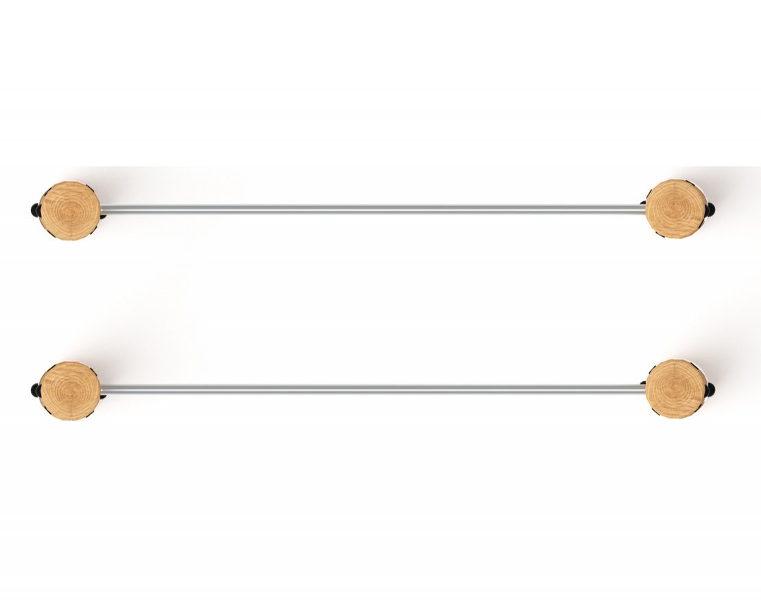 Брусья Импульс 2 (лиственница) - вид 2