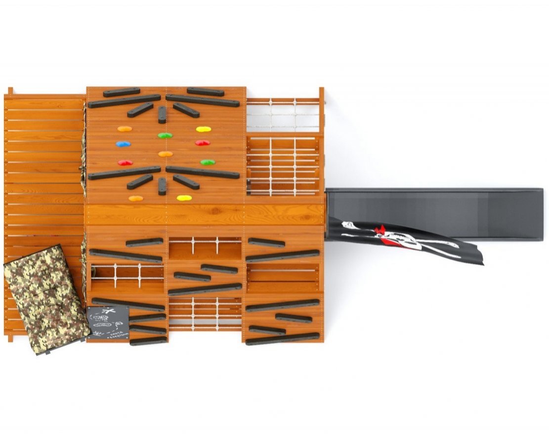 Спорткомплекс для улицы Штабик 3 с креслом - вид 11