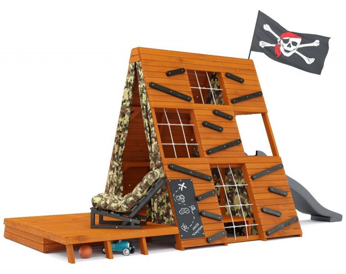 Спорткомплекс для улицы Штабик 4 с креслом - вид 10