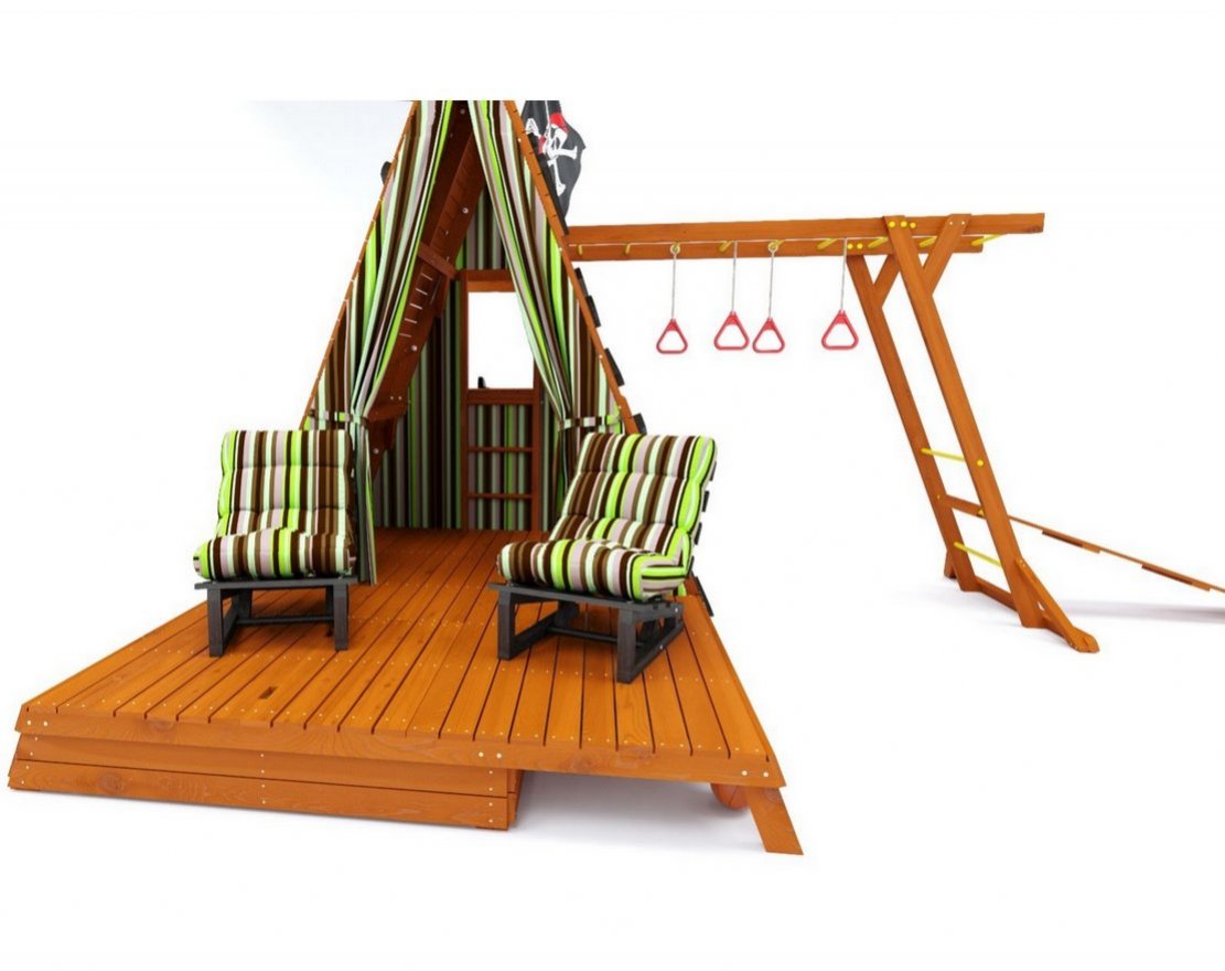 Спорткомплекс для улицы Штабик 5 с креслами - вид 4