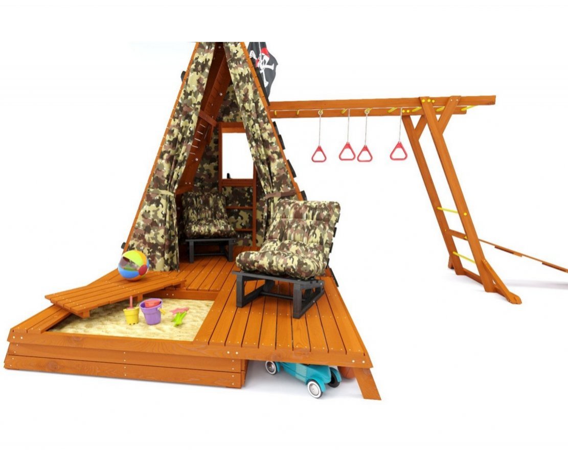 Спорткомплекс для улицы Штабик 5 с креслами - вид 12