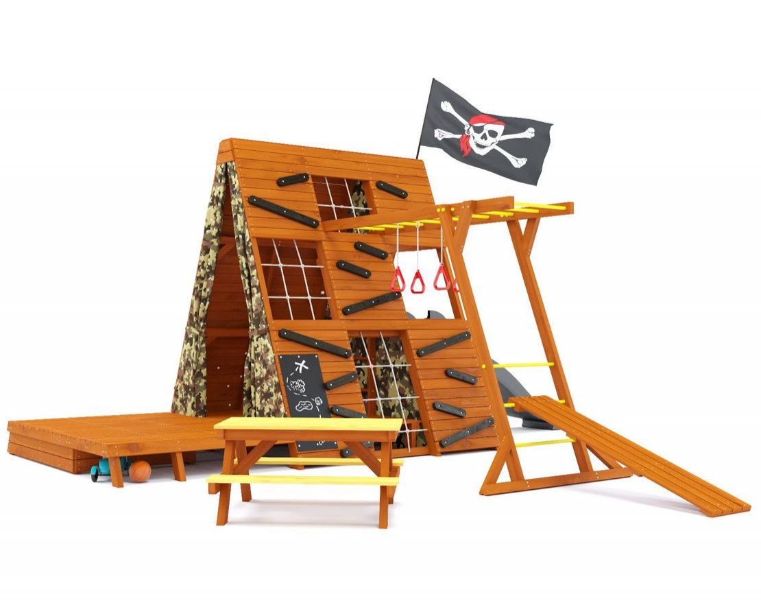 Спорткомплекс для улицы Штабик 5 со столиком - вид 9