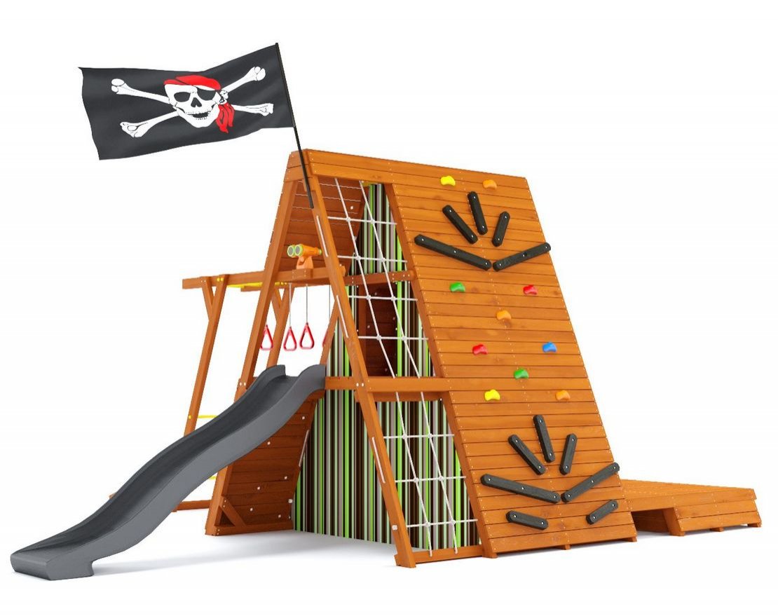 Спорткомплекс для улицы Штабик 5 со столиком - вид 3