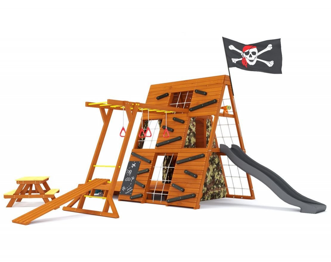 Спорткомплекс для улицы Штабик 5 со столиком - вид 6