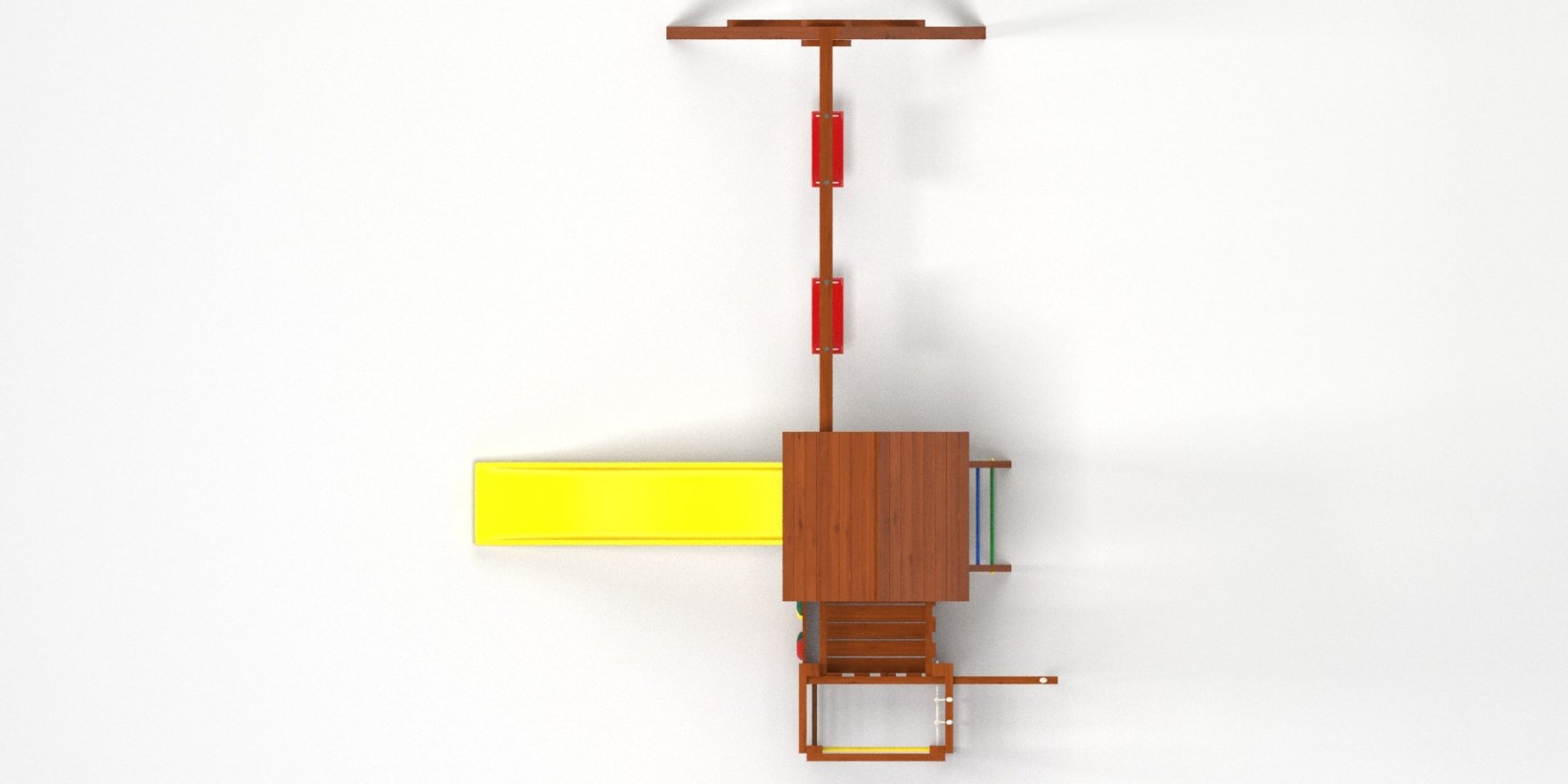 Детская игровая площадка Савушка Мастер - 10 (Махагон)