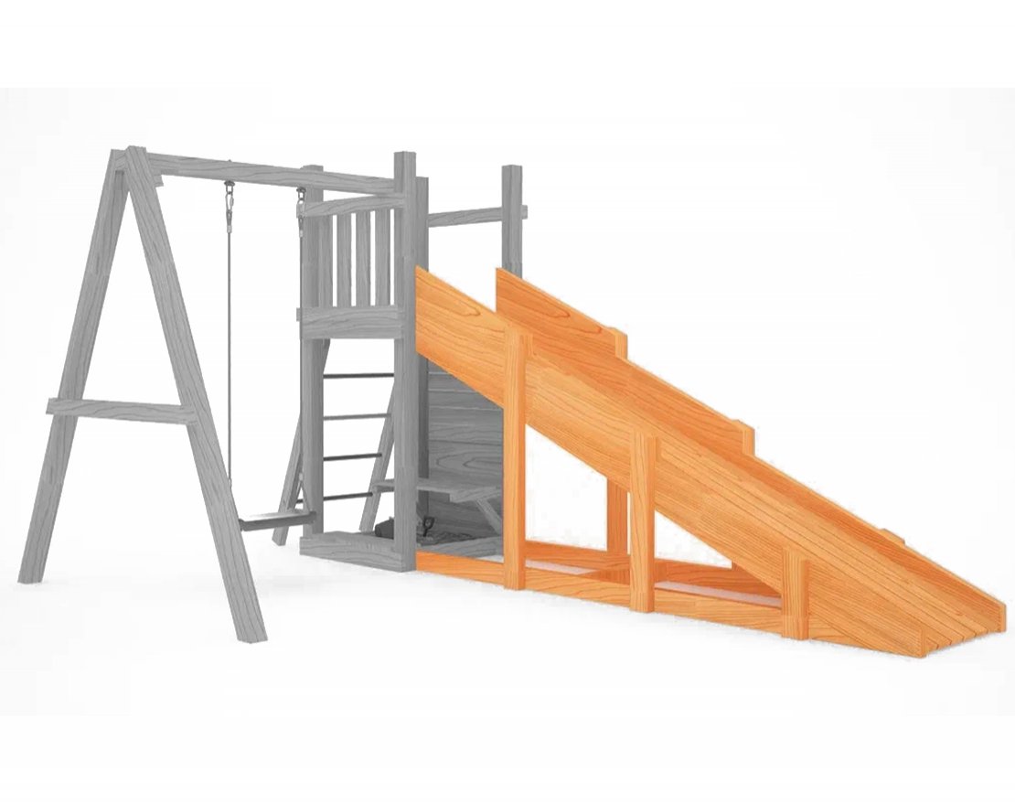 Уличный ДСК Гарда 6 с качелями (всесезонная) - вид 11