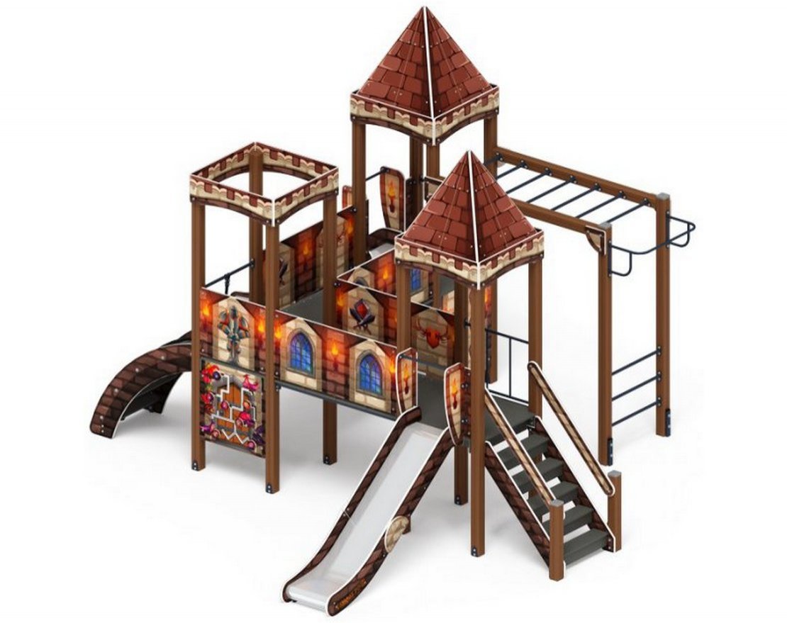 Уличный ДСК Рыцари круглого стола-2 - вид 1