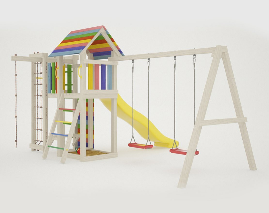 Детская площадка Савушка Мастер 10 (White Color)