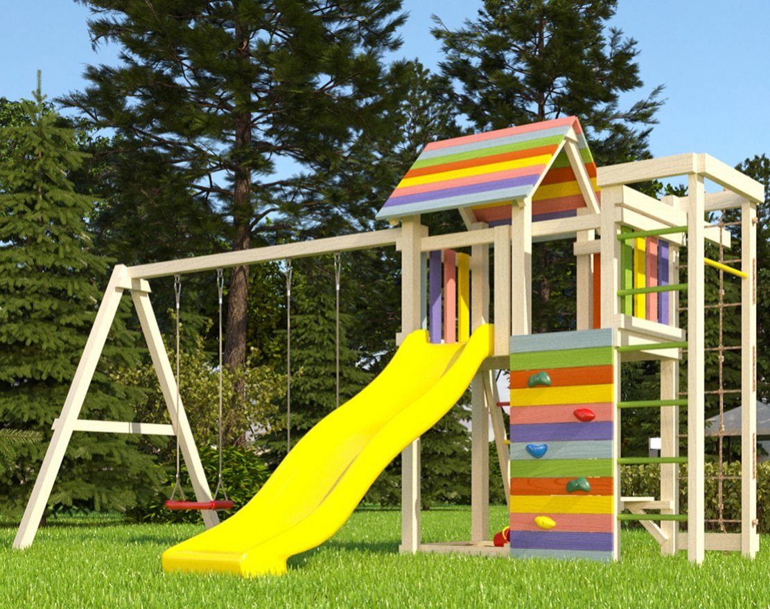 Детская площадка Савушка Мастер 10 (White Color)