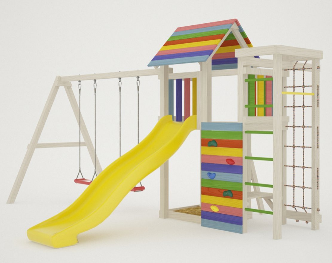 Детская площадка Савушка Мастер 10 (White Color)