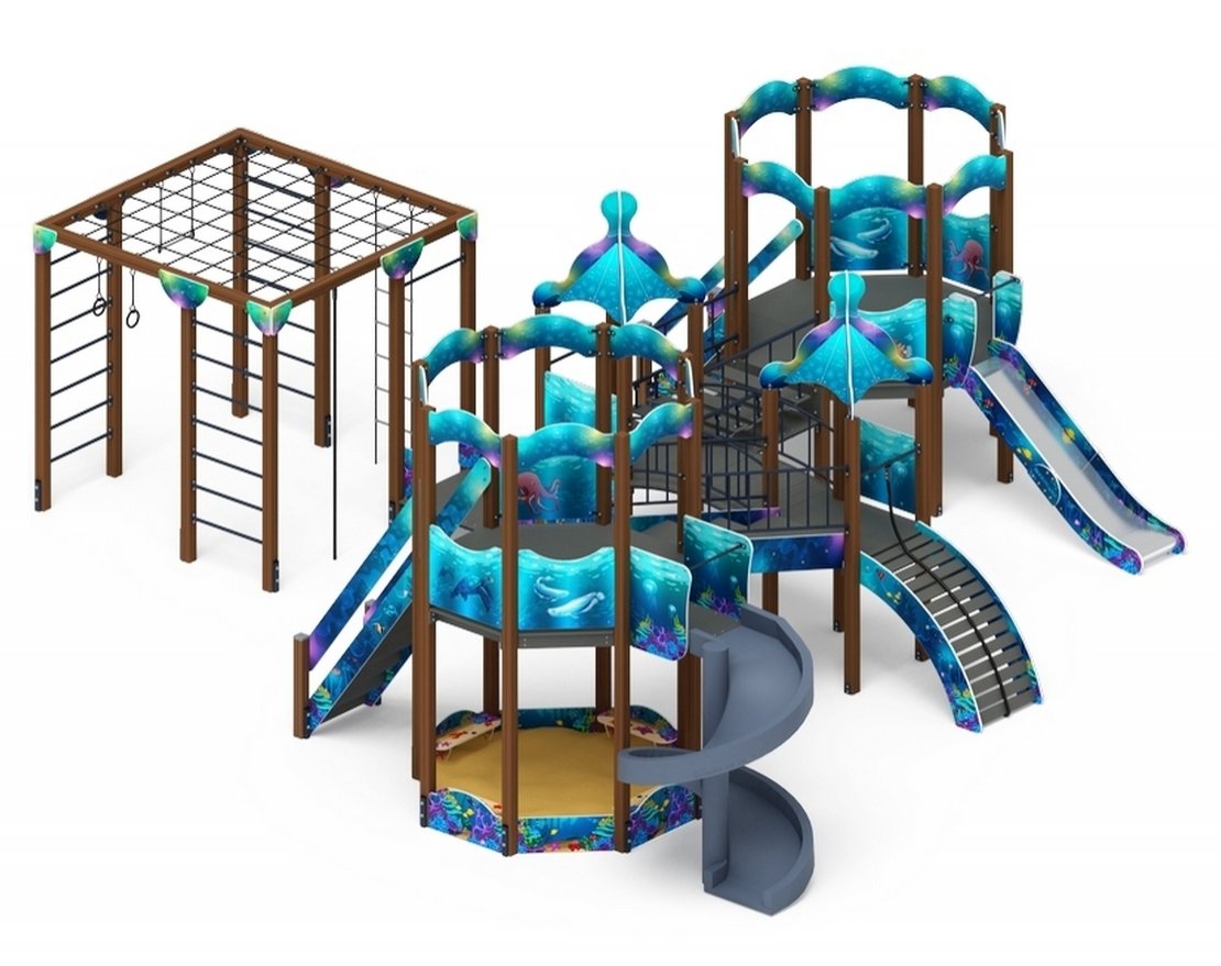 Уличный ДСК Царь Тритон-4 - вид 1