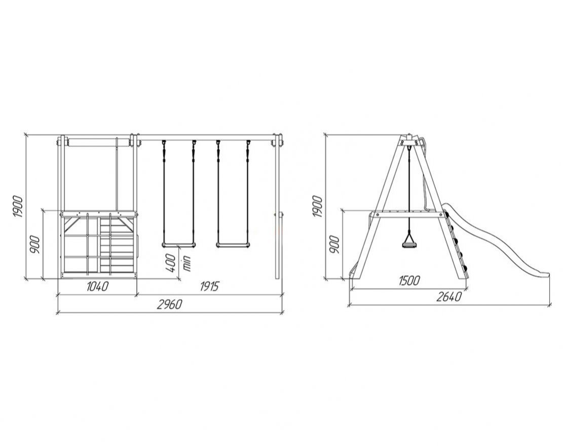 Детский игровой комплекс Савушка TooSun (Тусун) 1