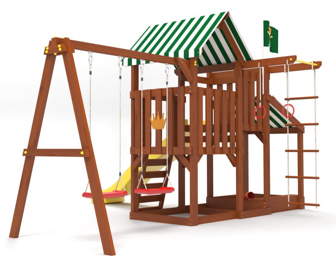 Детский игровой комплекс Савушка TooSun (Тусун) 3 Plus с песочницей