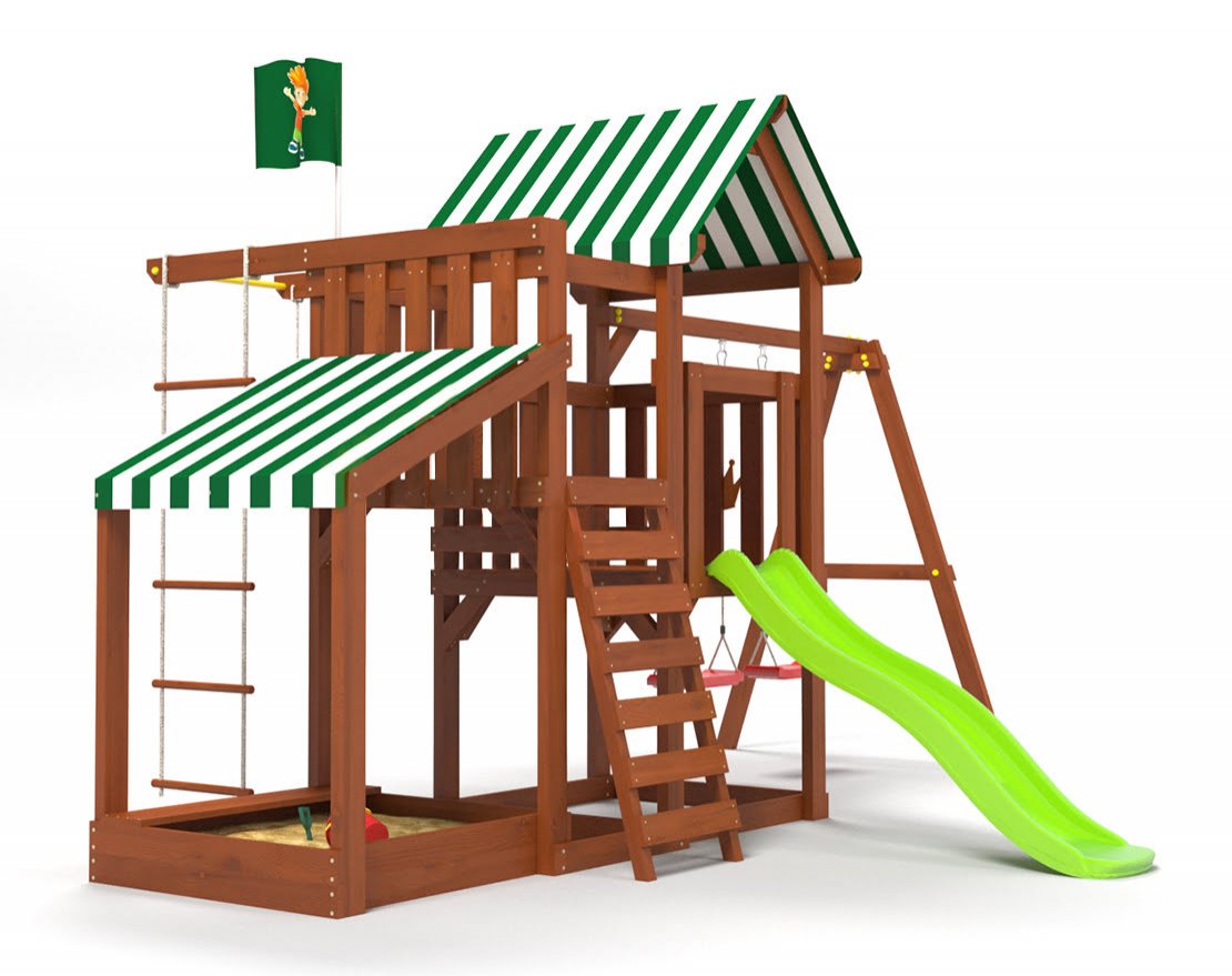 Детский игровой комплекс Савушка TooSun (Тусун) 3 с песочницей во двор