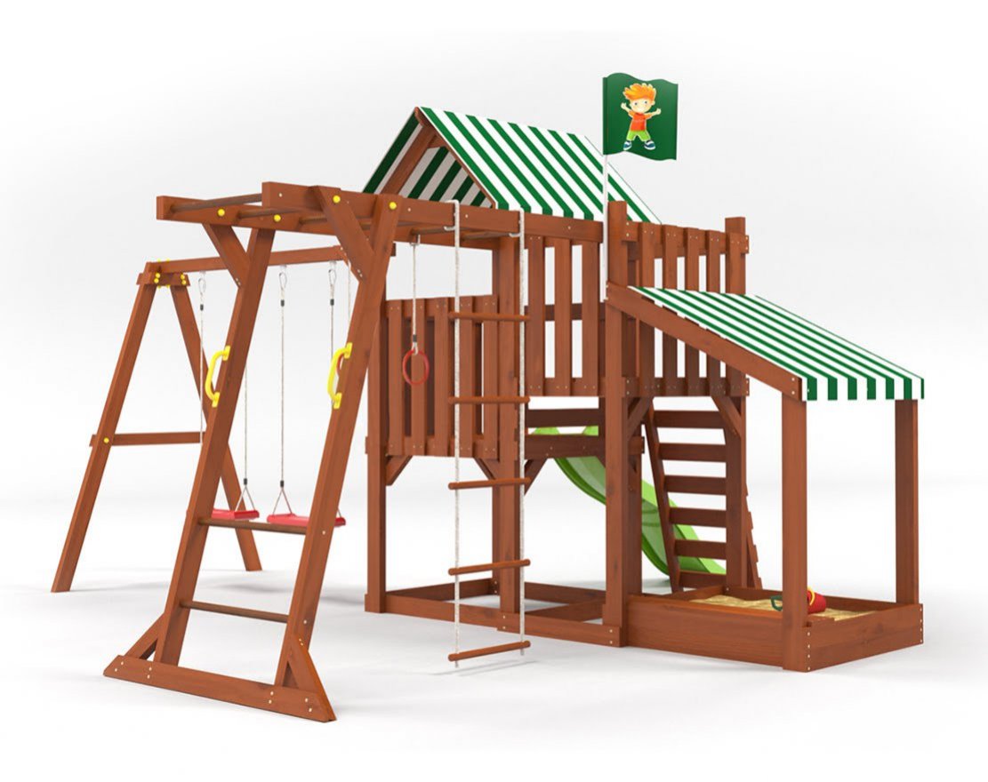 Детский игровой комплекс Савушка TooSun (Тусун) 4 с песочницей