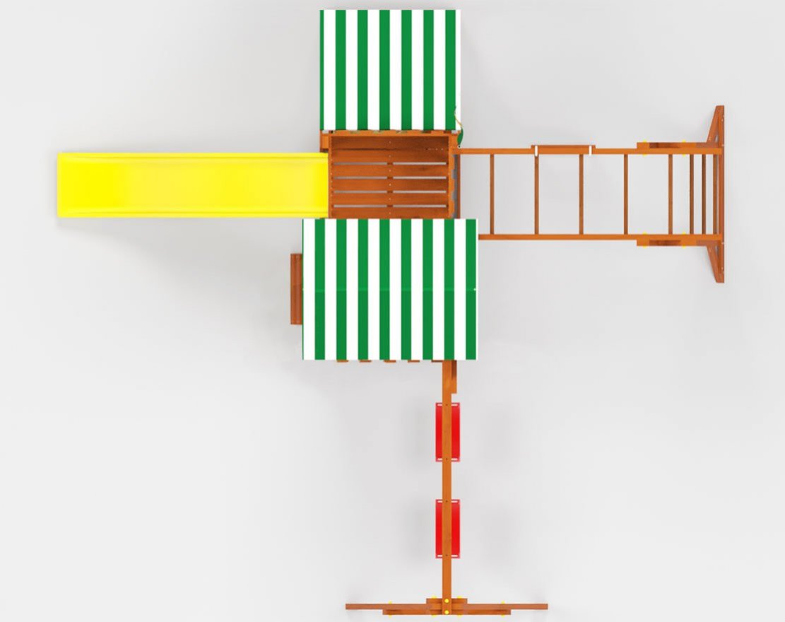 Детский игровой комплекс Савушка TooSun (Тусун) 4 с песочницей Plus