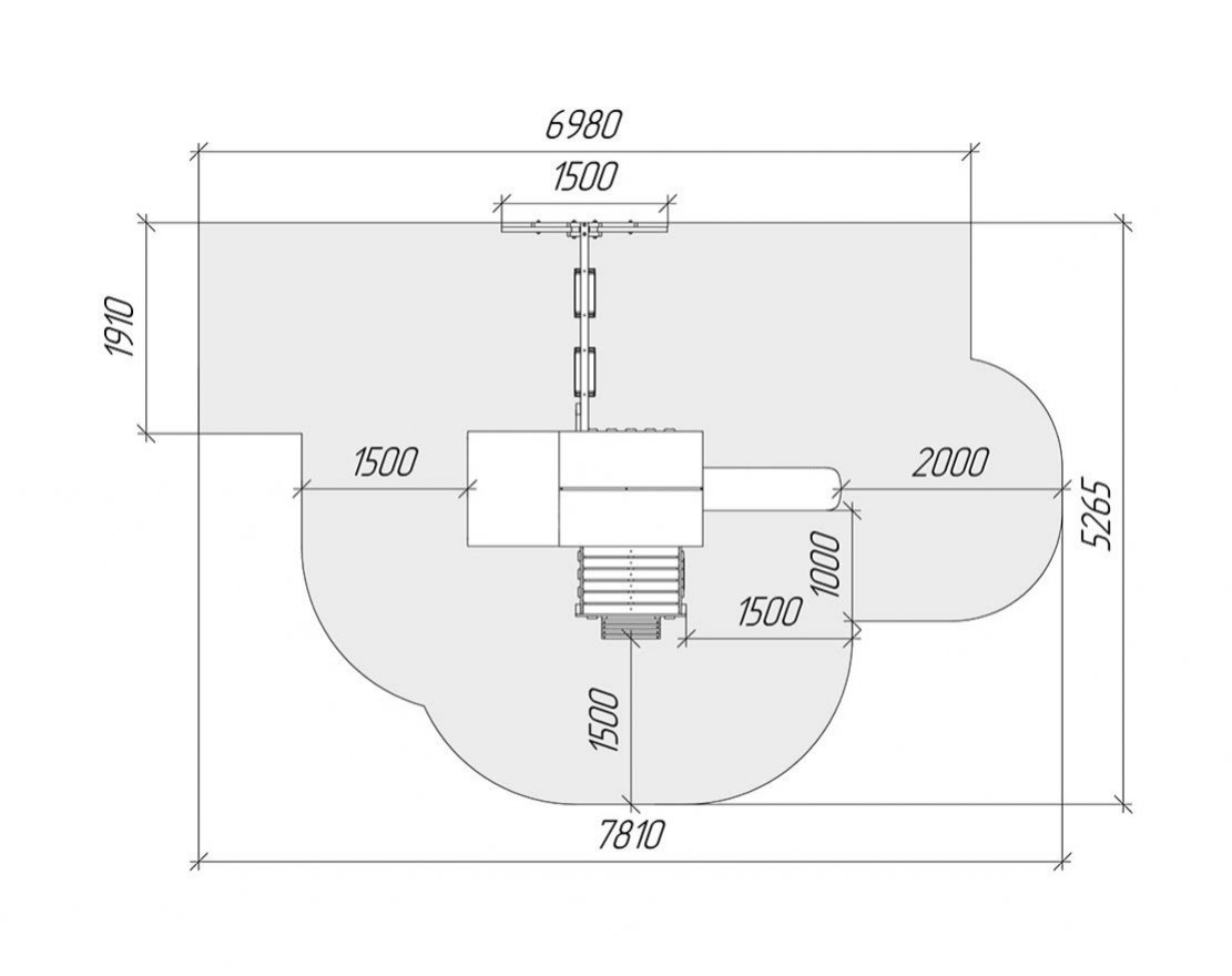 Детский игровой комплекс Савушка TooSun (Тусун) 5