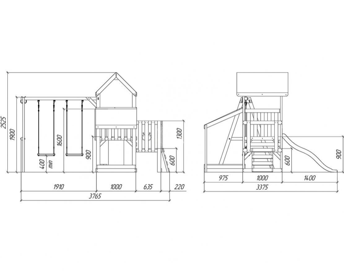 Детский игровой комплекс Савушка TooSun (Тусун) 5