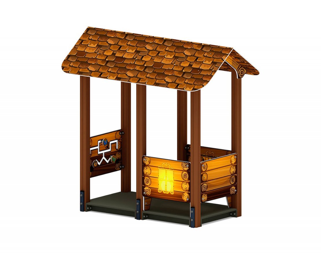 Домик средний Солнечная поляна-7 - вид 1