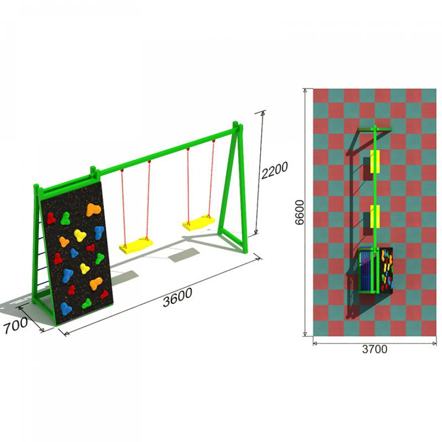 ДСК Качели Спорт 2.3 - вид 2