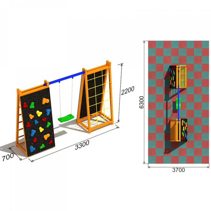 ДСК Качели Спорт 4.1 - вид 2