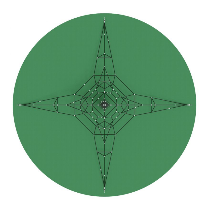 Сетка для лазания Гримпи 3 (на резиновое покрытие) - вид 2