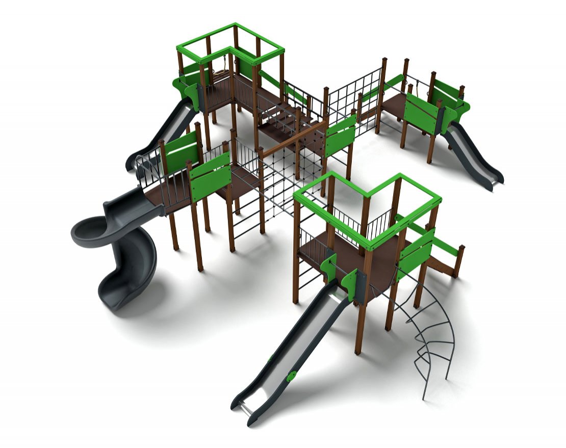 Уличный ДСК Геометрия Н-900,1200 и 2000 ДИО 09030 - вид 2