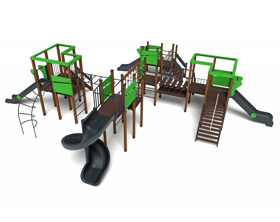 Уличный ДСК Геометрия Н-900,1200 и 2000 ДИО 09040 - вид 1