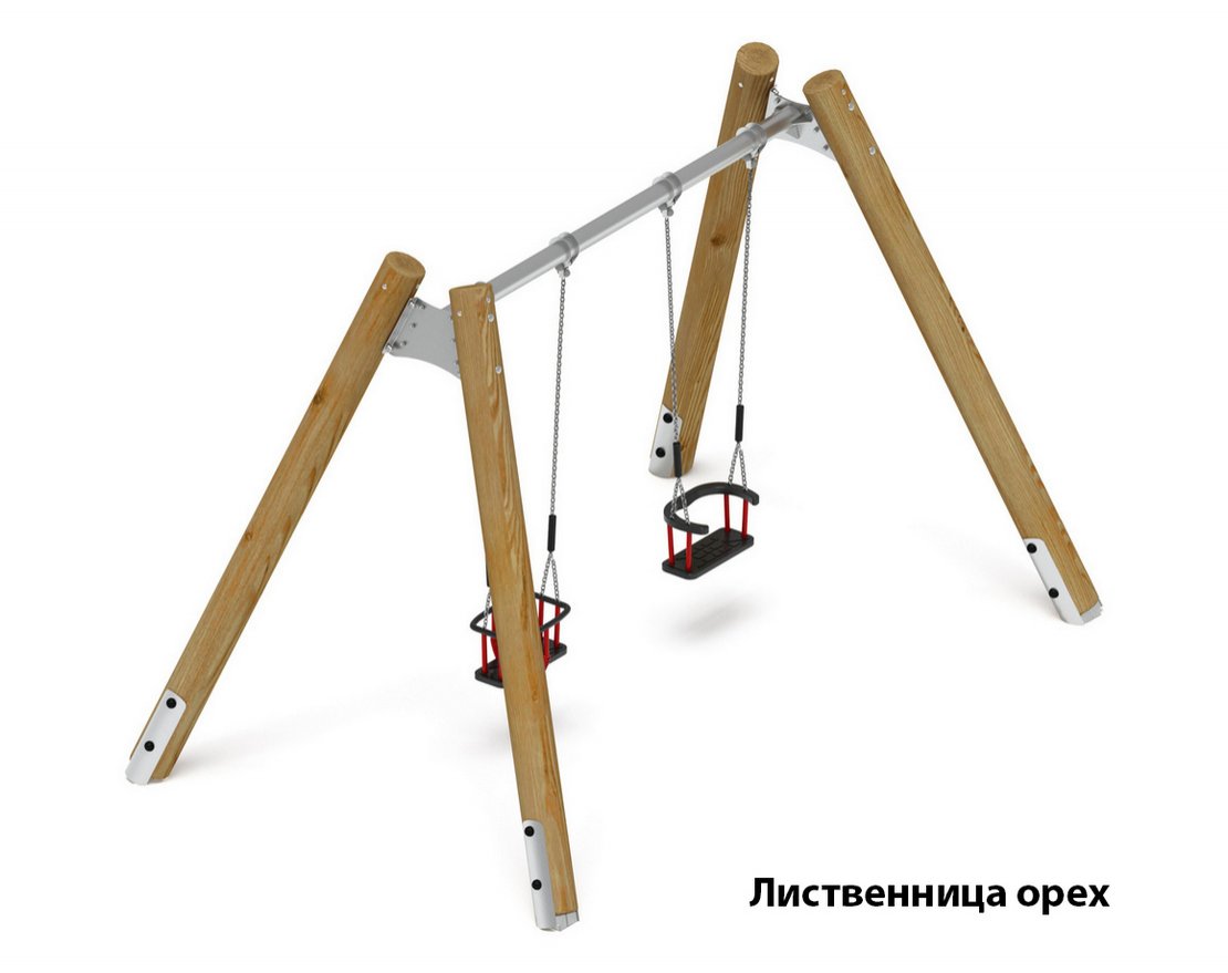 Качели Единство (лиственница) 9 - вид 2