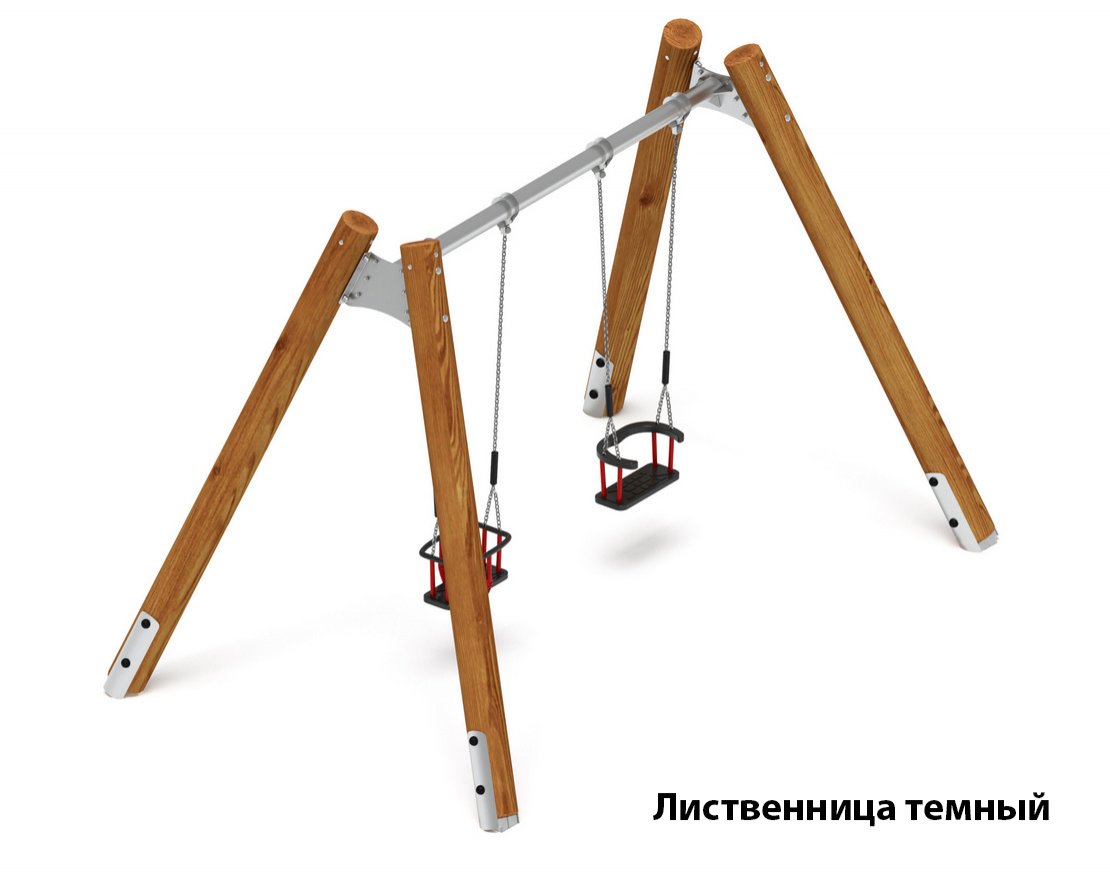 Качели Единство (лиственница) 9 - вид 1