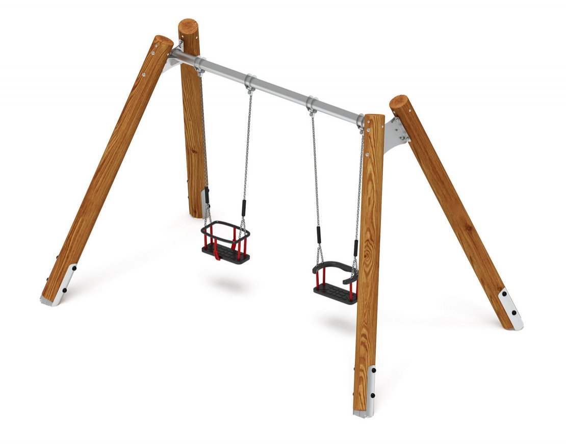 Качели Единство (лиственница) 9 - вид 9