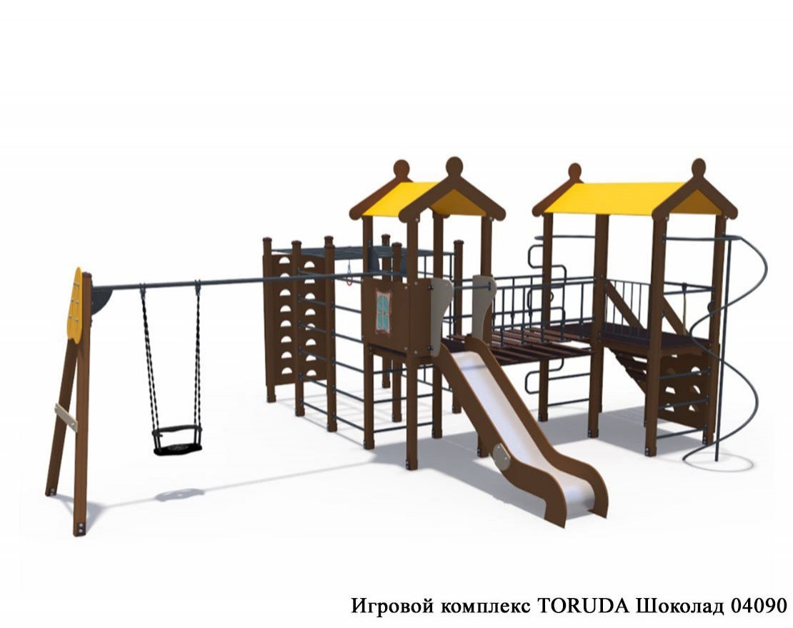Готовая спортивная площадка для улицы Браун 20х16 м. - вид 2