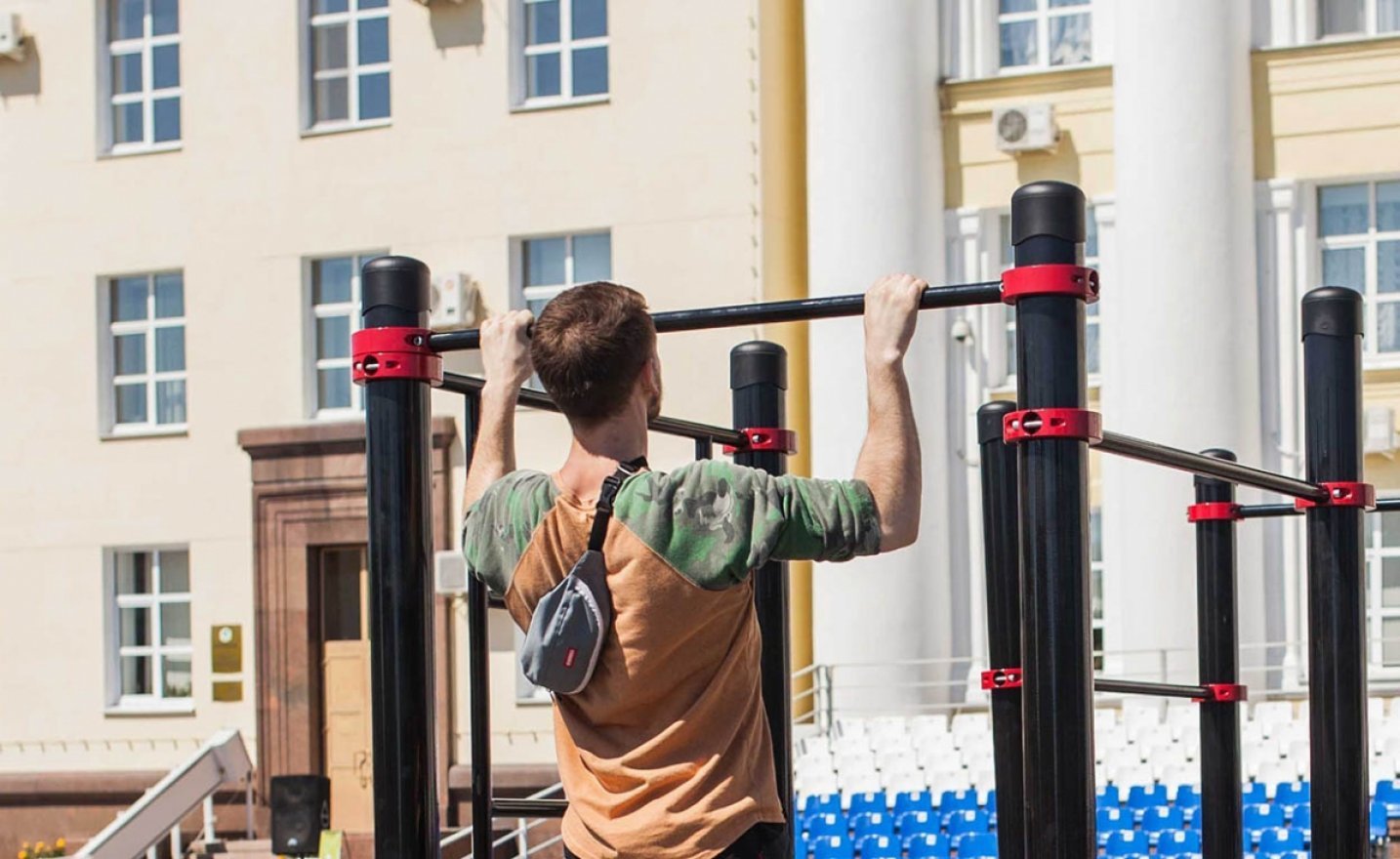 Мобильный комплекс для Воркаут и ГТО Профи-3 - вид 2