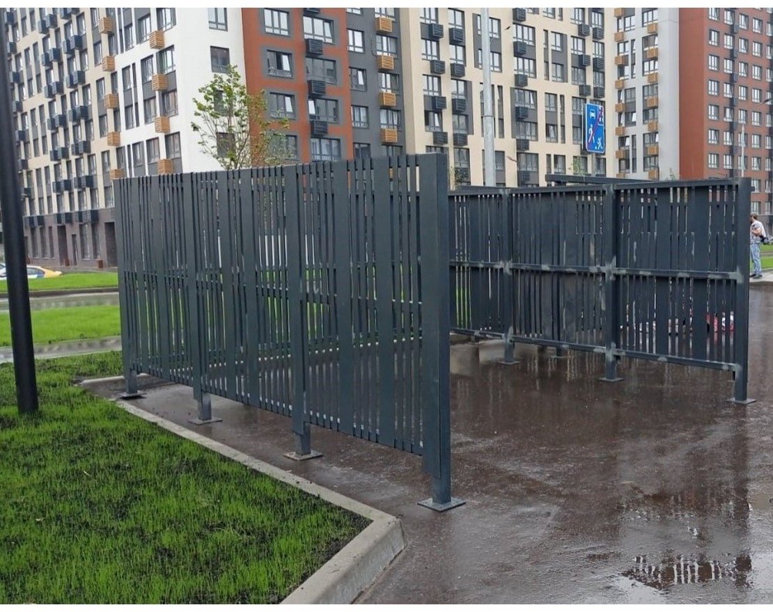 Ограждение для ТБО Бин 1 - вид 2