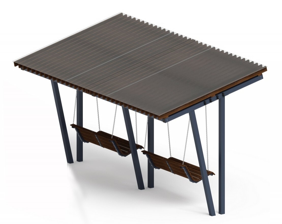 Пергола с диваном Joy - вид 1