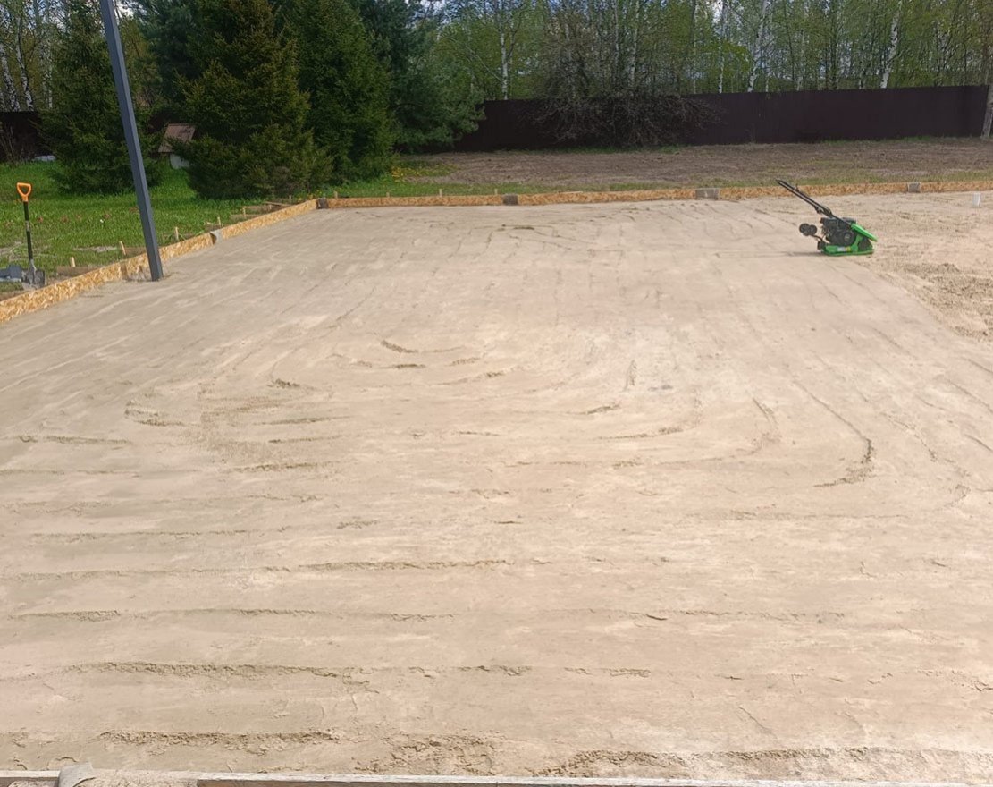 Подготовка твёрдого бетонного основания - вид 4