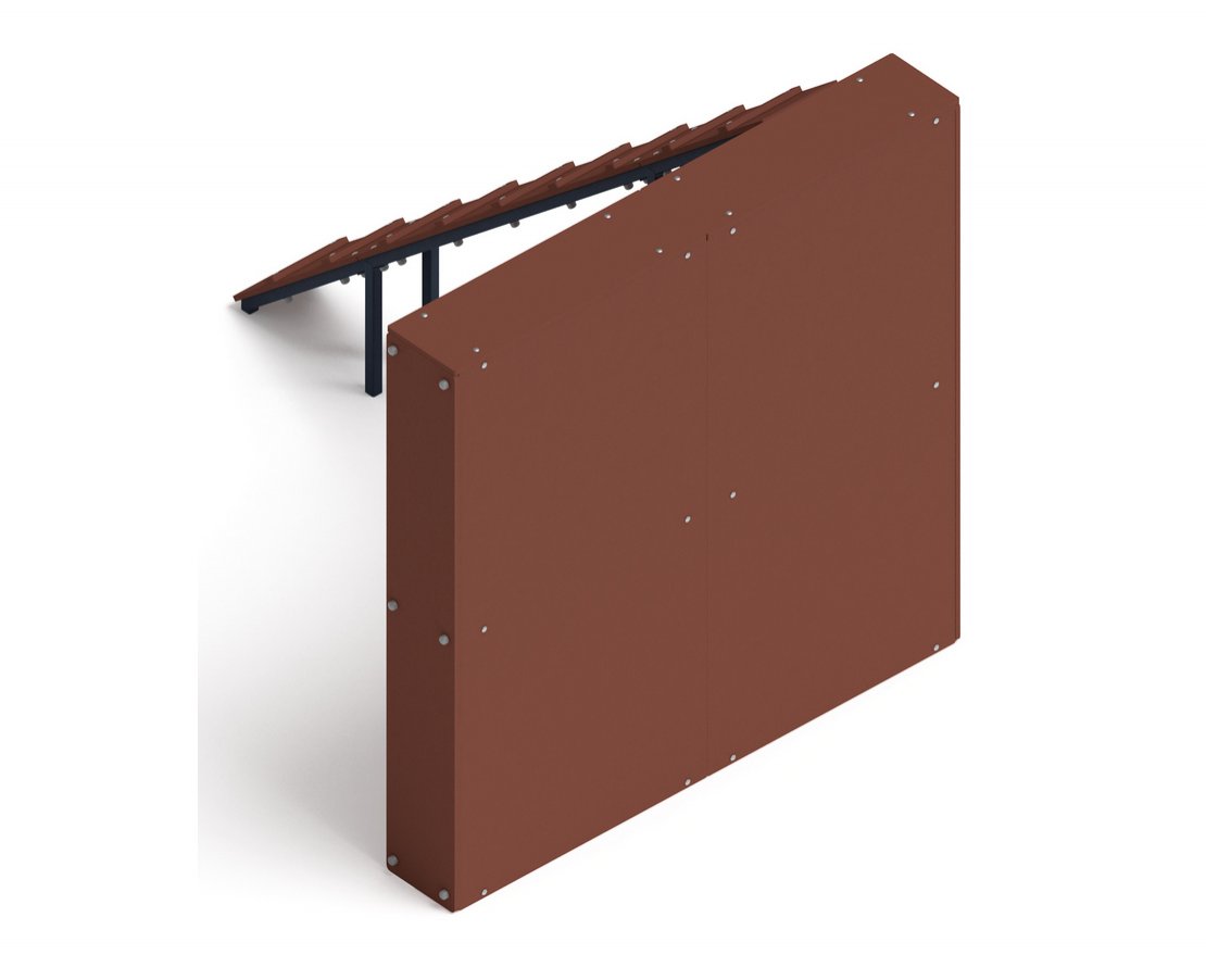 Полоса препятствий  Забор с наклонной доской СО 2.95.04 3