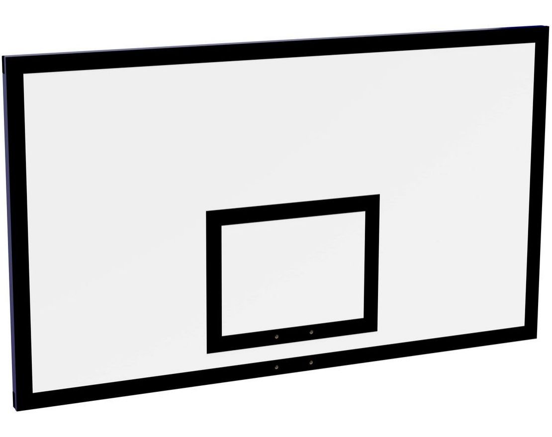Щит баскетбольный игровой 1050х1800 мм, толщина фанеры 15 мм на металлокаркасе - вид 2